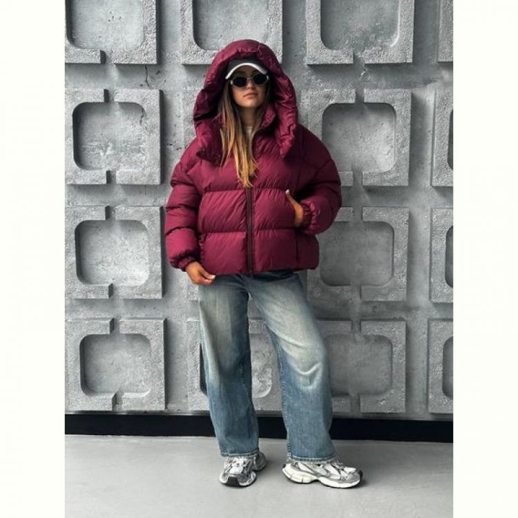 Купить Куртка Trend 2523 wine на obuv-plus.com.ua