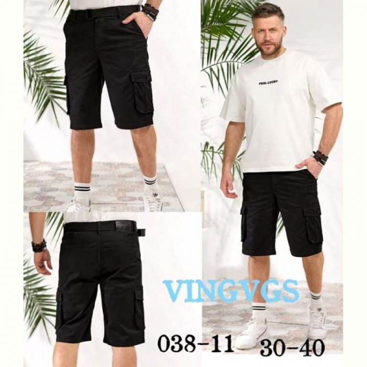 Купить Шорты Vingvgs 038-11 black на obuv-plus.com.ua
