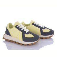 Купить Кроссовки Violeta 149-9-5 black-yellow на obuv-plus.com.ua