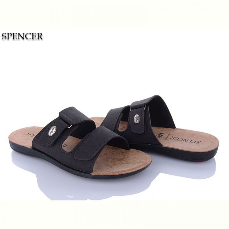 Купить Шлепанцы Spencer 2403-1 чорний н на obuv-plus.com.ua