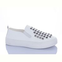 Купить Слипоны Super Gear 02-728 white на obuv-plus.com.ua
