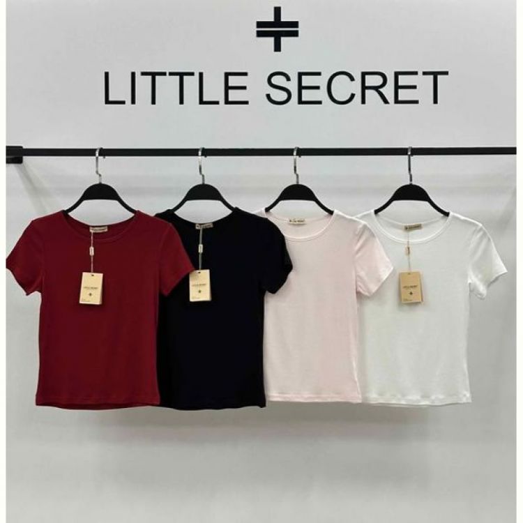 Купить Футболка Little Secret 2161-1 black на obuv-plus.com.ua