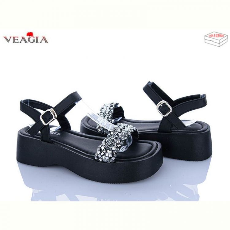 Купить Босоножки Veagia N19 black на obuv-plus.com.ua