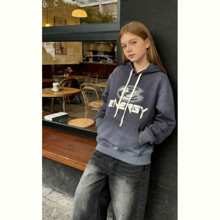 Купить Худи Yalisi 8053 d.grey на obuv-plus.com.ua