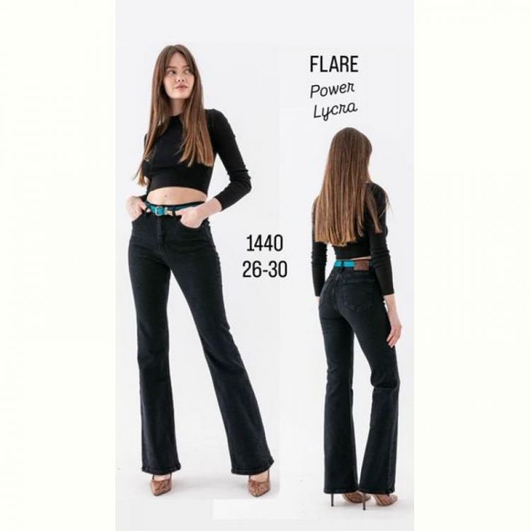 Купить Джинсы Maxim Jeans 1440 black на obuv-plus.com.ua