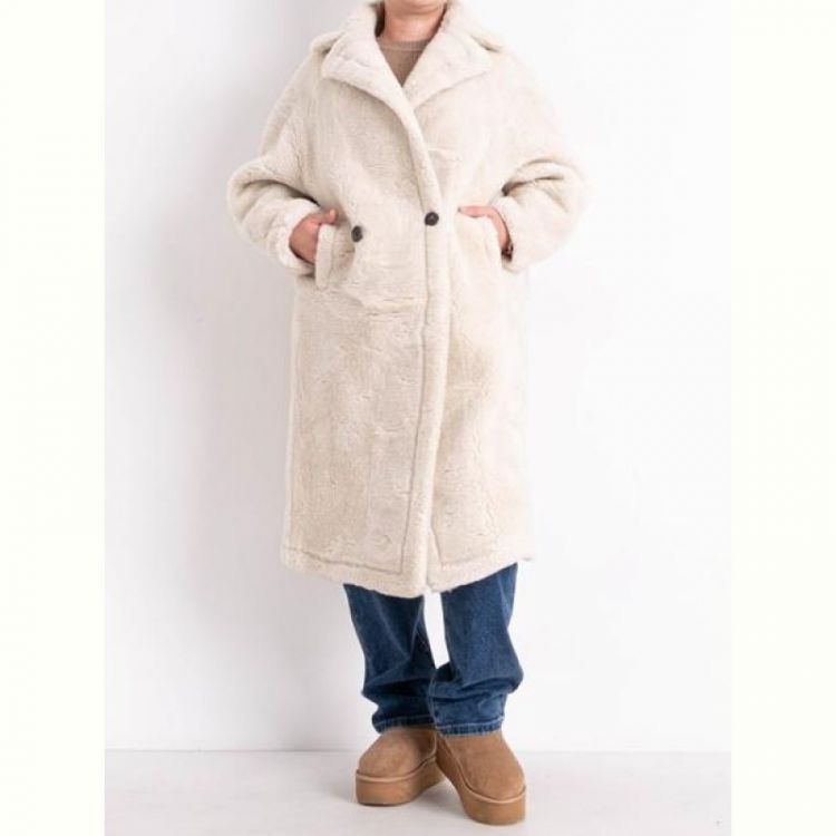 Купить Пальто Seven Group 2024 beige на obuv-plus.com.ua