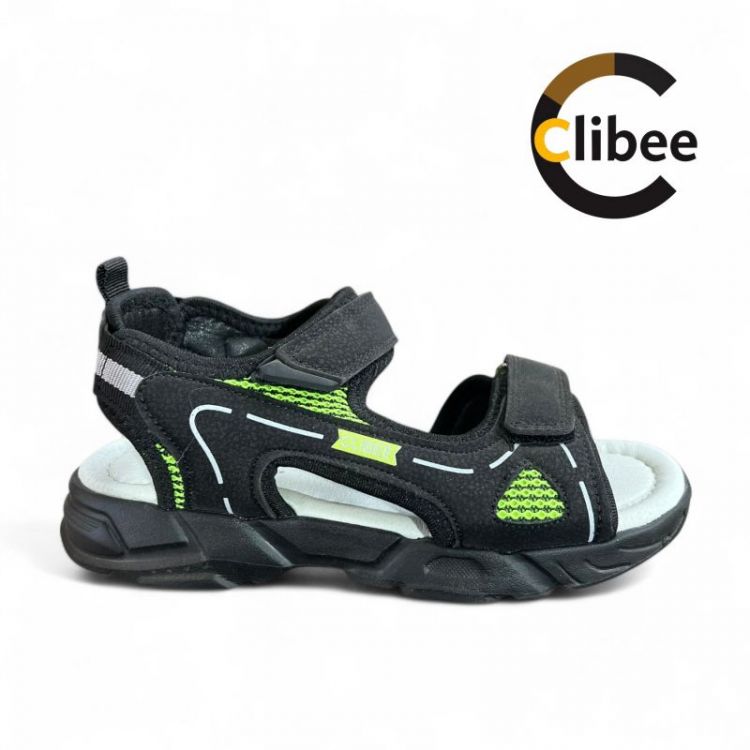 Купить Босоножки Clibee SS-AC315 black-green на obuv-plus.com.ua