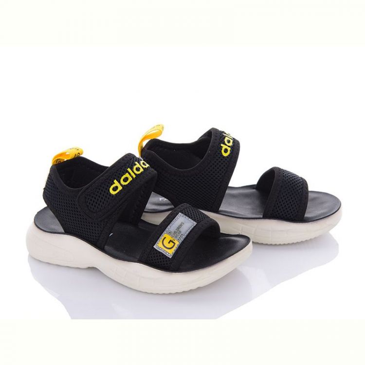 Купить Босоножки Angel DL46-B16 black-yellow на obuv-plus.com.ua