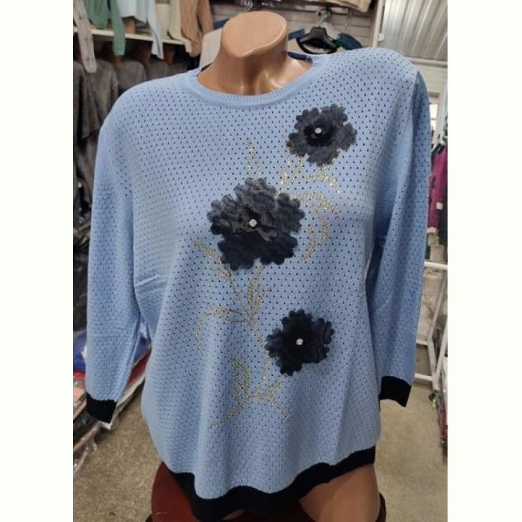 Купить Свитер Julia JL7 l.blue на obuv-plus.com.ua