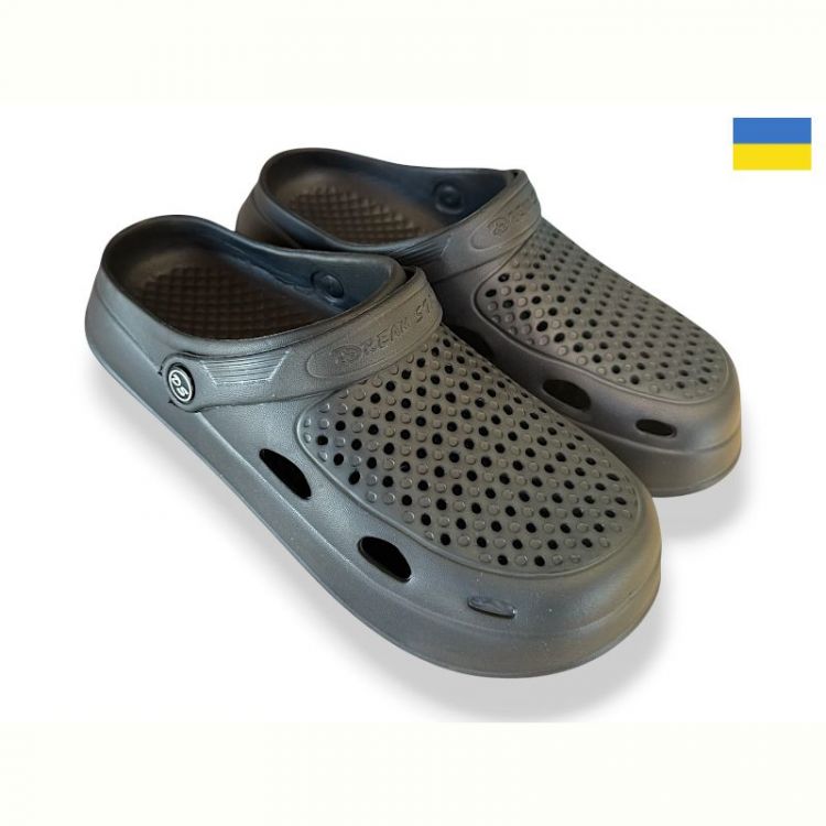 Купить Кроксы Ds Сабо 8 чорний на obuv-plus.com.ua