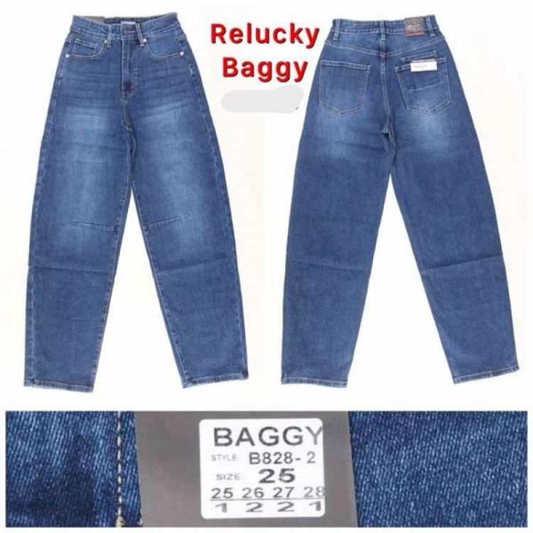 Купить Джинсы Relucky B828-2 blue на obuv-plus.com.ua