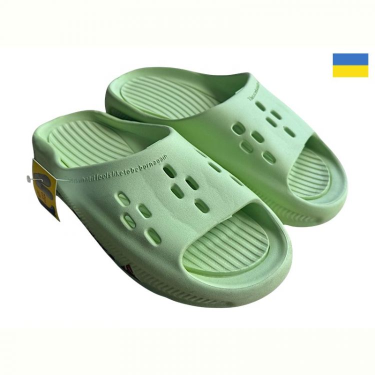 Купить Шлепанцы Gipanis DS72 зелений на obuv-plus.com.ua