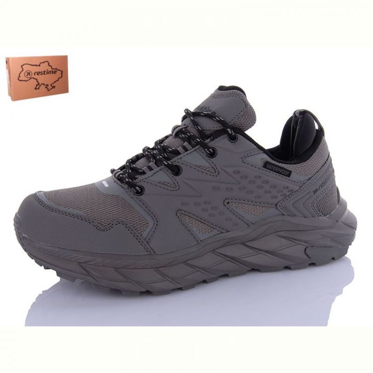 Купить Кроссовки Restime BMB24164 d.grey на obuv-plus.com.ua