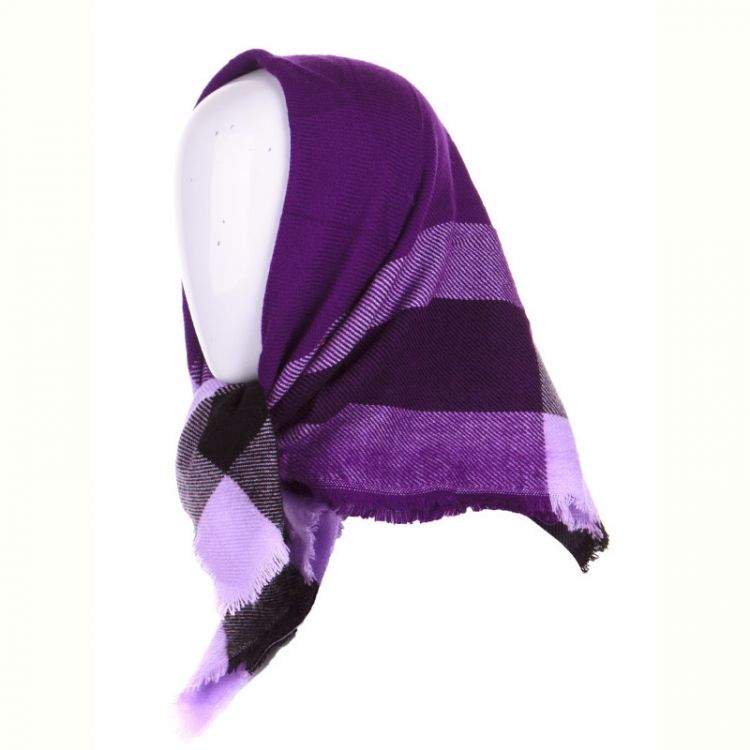 Купить Платок Shawls P300 purple на obuv-plus.com.ua