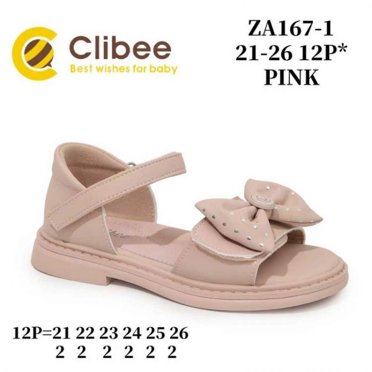 Купить Босоножки Clibee ApB-ZA167-1 Pink на obuv-plus.com.ua