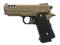 Купить Металевий пістолет VIGOR V15-tan на obuv-plus.com.ua