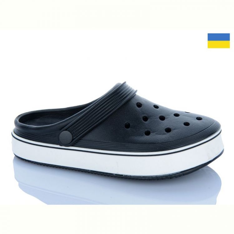 Купить Кроксы Golden Lion 1400 чорний на obuv-plus.com.ua