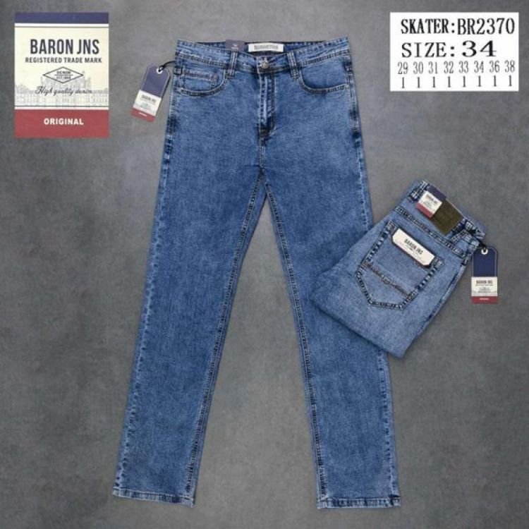 Купить Джинсы Baron Jeans 2370 blue на obuv-plus.com.ua