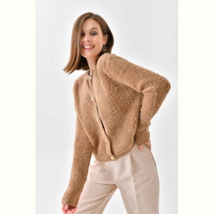 Купить Кофта Karon 8017 beige на obuv-plus.com.ua