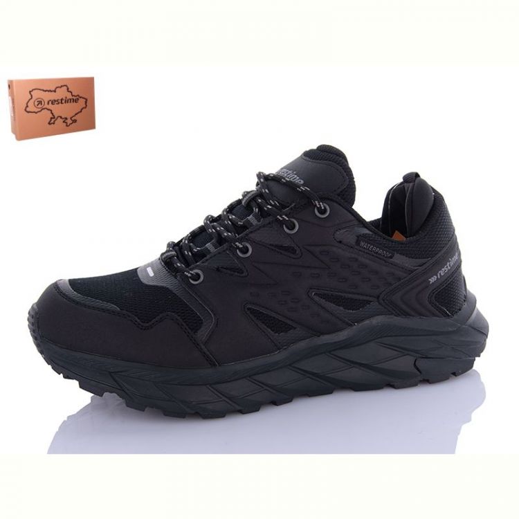 Купить Кроссовки Restime BMB24164 black на obuv-plus.com.ua