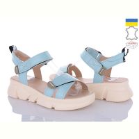 Купить Босоножки A.N.I.One 4075-06 синій шкіра на obuv-plus.com.ua