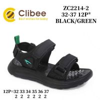 Купить Босоножки Clibee ApB-ZC2214-2 Black-Green на obuv-plus.com.ua