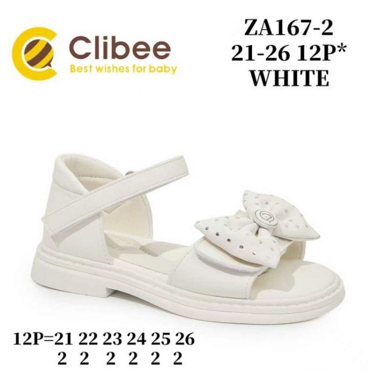 Купить Босоножки Clibee ABM-ZA167-2 White на obuv-plus.com.ua