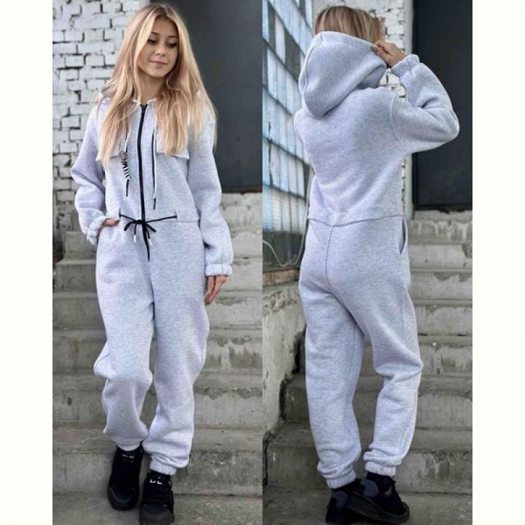 Купить Комбинезон Karolina KR328 l.grey на obuv-plus.com.ua
