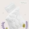 Купить Одеяло детское всесезонное Comfort 100х135 см PAPAELLA для детей в детскую кроватку антиаллергенное белое на obuv-plus.com.ua