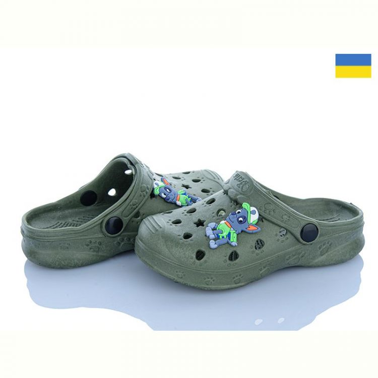 Купить Кроксы Golden Lion 81 хакі на obuv-plus.com.ua
