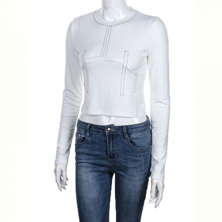 Купить Кофта CND2 4393-MT213 white на obuv-plus.com.ua