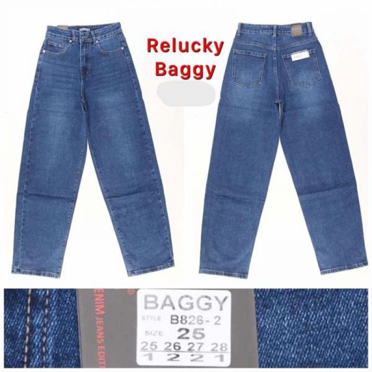 Купить Джинсы Relucky B826-2 blue на obuv-plus.com.ua