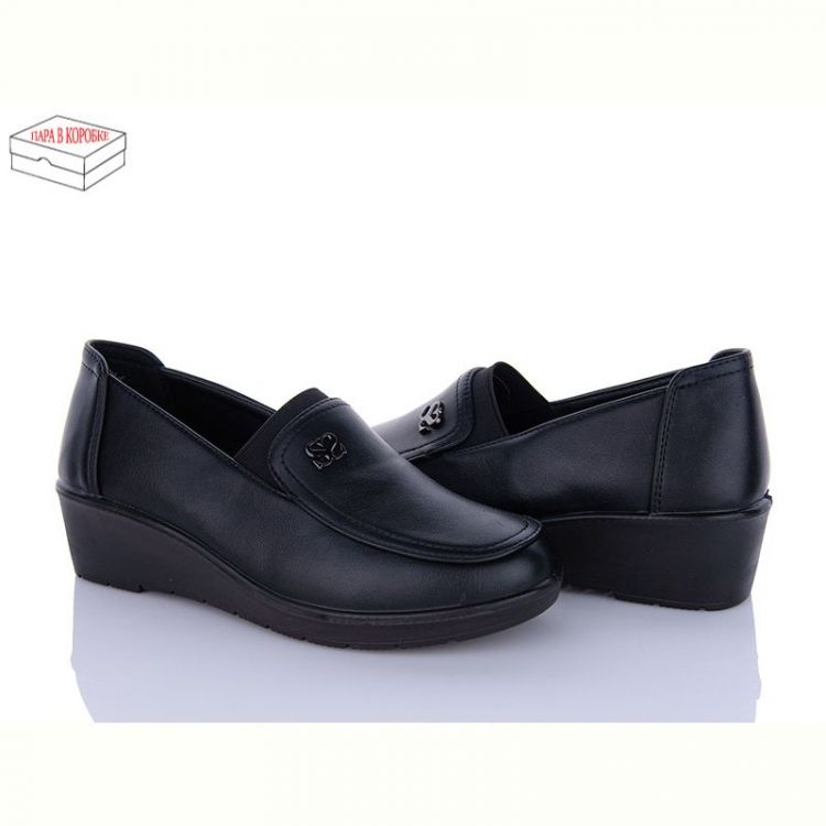 Купить Туфли Minghong 798 black на obuv-plus.com.ua