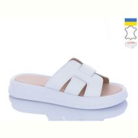 Купить Шлепанцы Sali 518 білий біл-п. на obuv-plus.com.ua