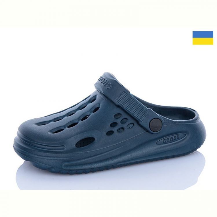 Купить Кроксы Cross 026 синій на obuv-plus.com.ua