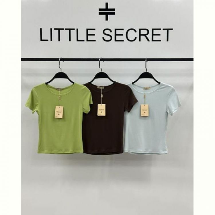 Купить Футболка Little Secret 2161-1 l.blue на obuv-plus.com.ua