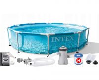Купить Intex 28208, каркасний басейн 305 x 76 см (картриджний фільтр 1250 л/год) на obuv-plus.com.ua