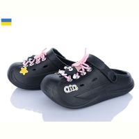 Купить Кроксы Golden Lion 160 чорний на obuv-plus.com.ua