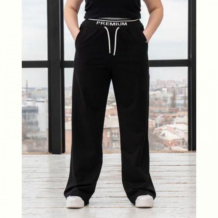 Купить Штаны спорт AZNA Б1152 black на obuv-plus.com.ua