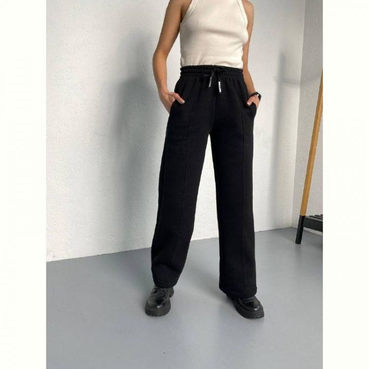 Купить Штаны спорт Sport style 8048 black на obuv-plus.com.ua