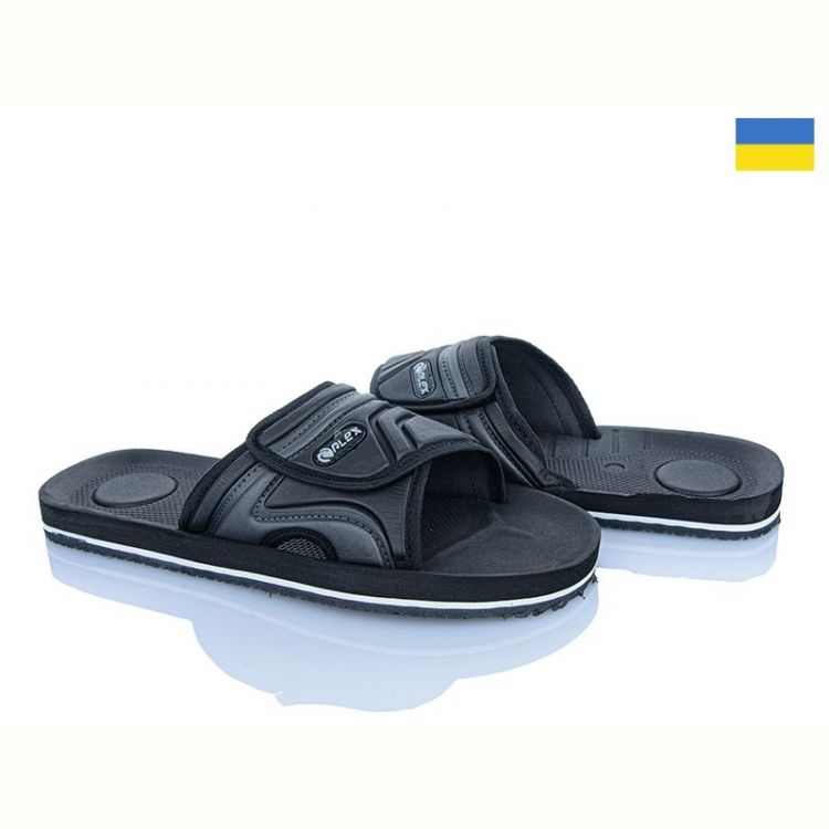 Купить Шлепанцы Golden Lion S003 чорний на obuv-plus.com.ua