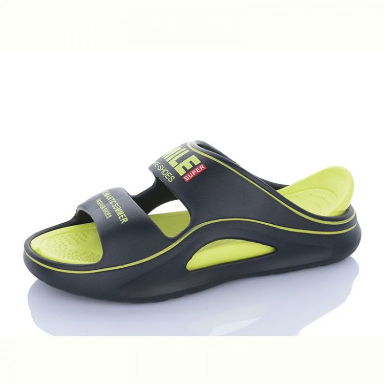 Купить Шлепанцы Alimama-Girnaive 808 black-green на obuv-plus.com.ua