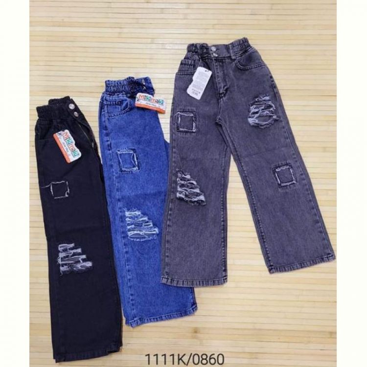 Купить Джинсы Miki Maki 1111K-1 grey на obuv-plus.com.ua