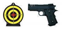 Купить C1-6 Пістолет HI-CAPA Vigor метал + мішень 6.5 дюймів+ кулі 0.12г 1000шт на obuv-plus.com.ua