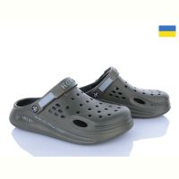 Купить Кроксы Golden Lion 516-017 хакі на obuv-plus.com.ua