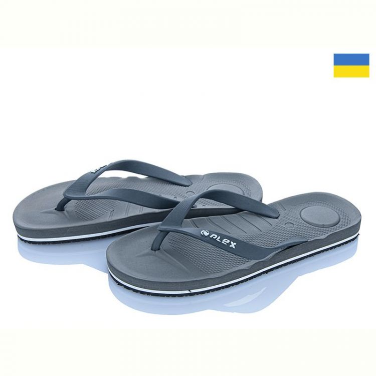 Купить Шлепанцы Golden Lion S004 сірий на obuv-plus.com.ua