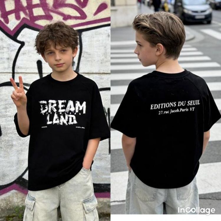 Купить Футболка Fili kids 26203 black на obuv-plus.com.ua