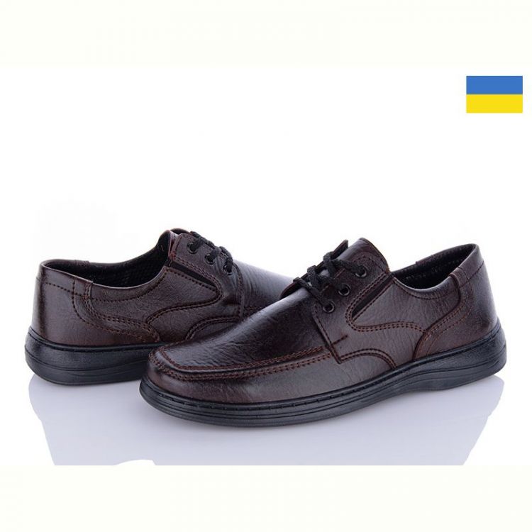 Купить Туфли Lvovbaza Roksol Т2 коричневий на obuv-plus.com.ua