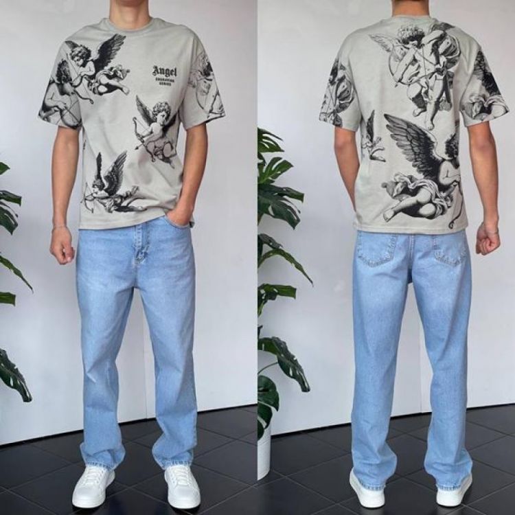 Купить Футболка i8denim 90566 grey на obuv-plus.com.ua