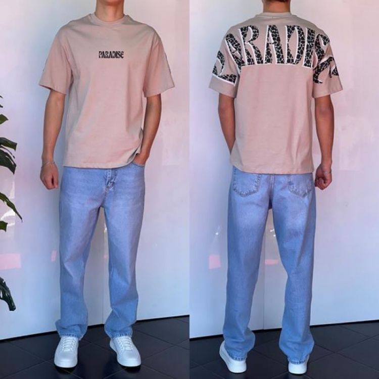 Купить Футболка i8denim 2238 beige на obuv-plus.com.ua
